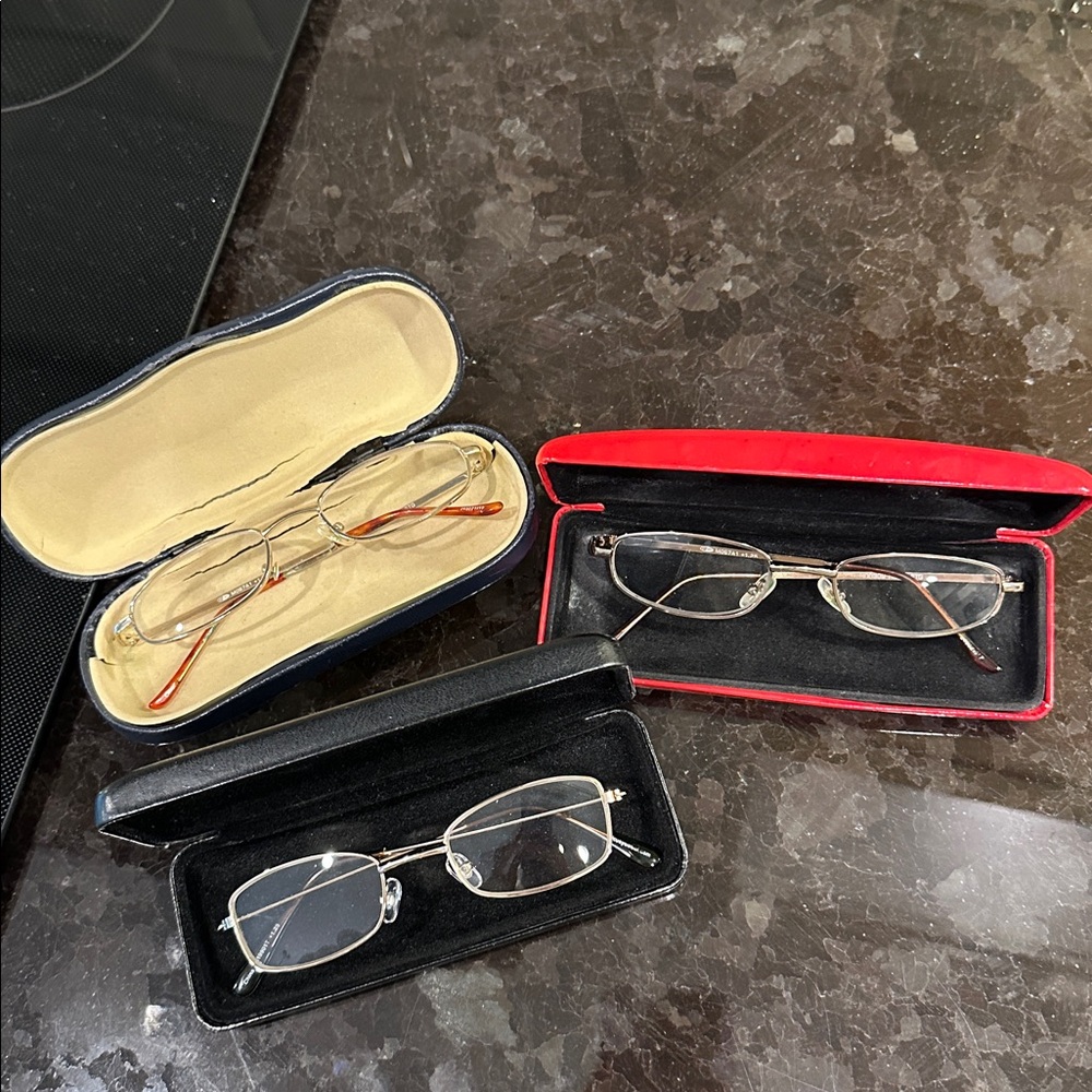 1.25 Reading glasses - set of 3